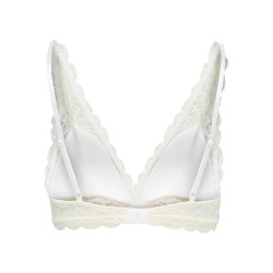 ONLY Chloe blonde padded trekant bh - Cloud Dancer