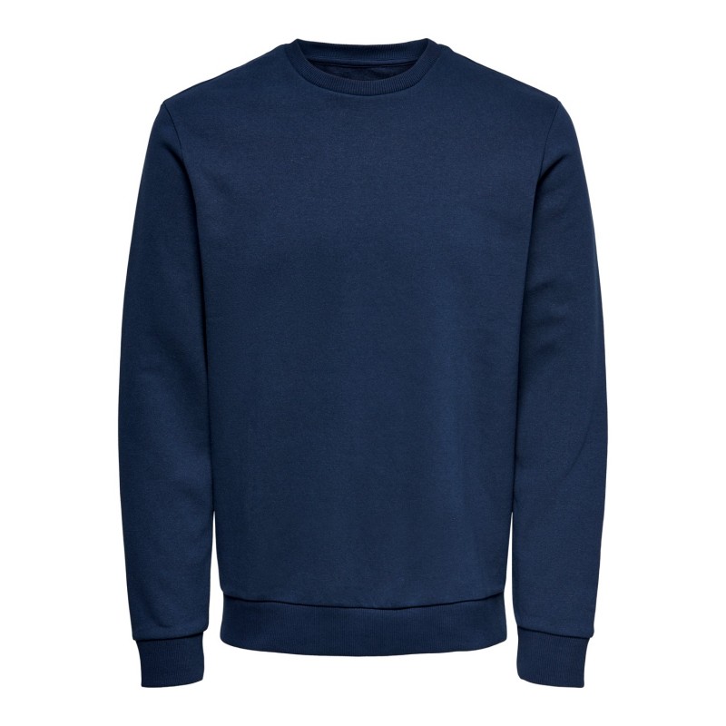 ONLY & SONS Ceres Crew Neck  Sweatshirt - Dark Navy