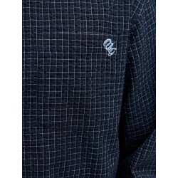 JACK & JONES Menton seersucker skjorte - Sky Captain
