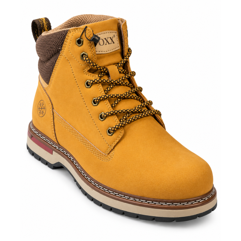 MORSØ Workboot w/zipper - Light Brown
