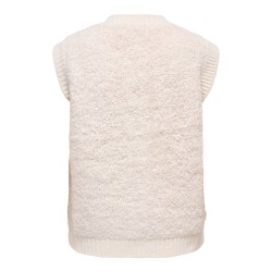 JDY Eira life on button strikvest - Birch