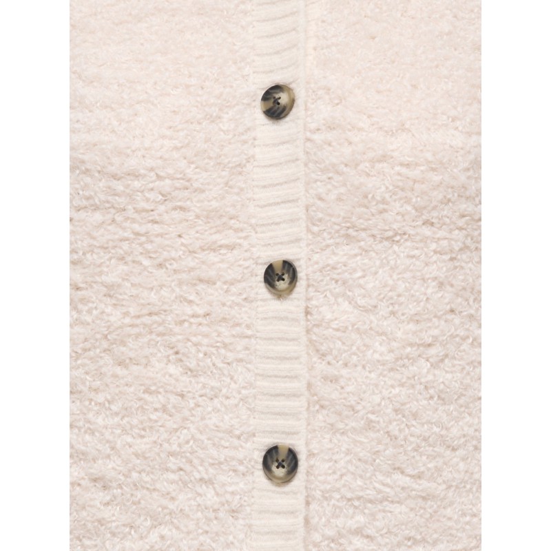 JDY Eira life on button strikvest - Birch