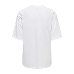 ONLY Vivvi blonde T-shirt - Cloud Dancer / Cloud Dancer Lace