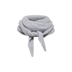 ONLY Bolette strikket halstørklæde - Light Grey Melange