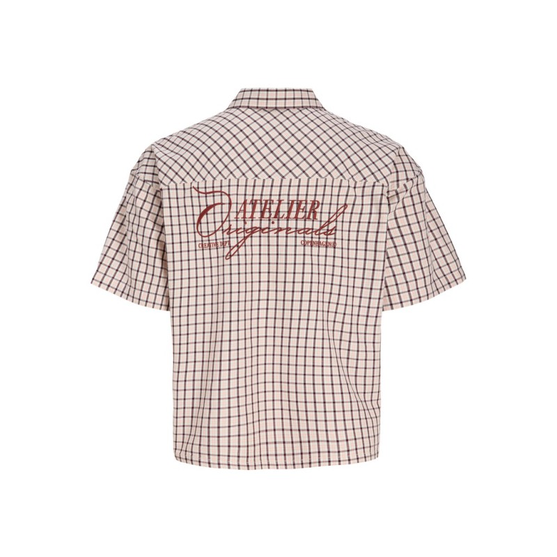JACK & JONES JUNIOR Savina austin kortærmet skjorte - Antique White