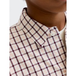 JACK & JONES JUNIOR Savina austin kortærmet skjorte - Antique White