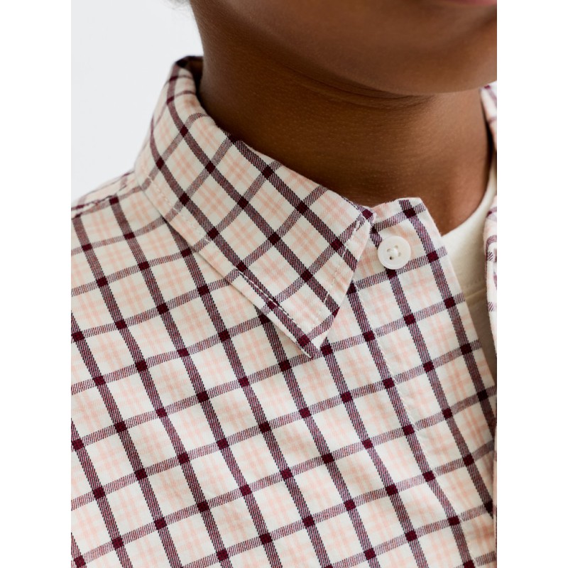 JACK & JONES JUNIOR Savina austin kortærmet skjorte - Antique White