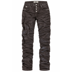 KAROSTAR Baggy bukser - Dark Brown