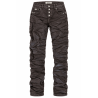 KAROSTAR Baggy bukser - Dark Brown