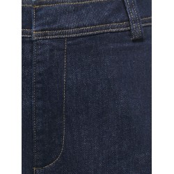 ONLY Clair barrel denim jeans - Dark Blue Denim / Rinse