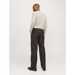 JACK & JONES Hill Strik Sweater - Oatmeal / Melange