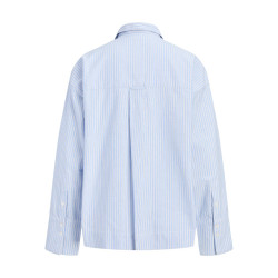 JJXX Lis oxford oversized skjorte - Vista Blue