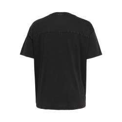 ONLY CARMAKOMA Tico loose print T-shirt - Black / Rose