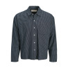 JACK & JONES Austin clean check skjorte - Sky Captain / Print