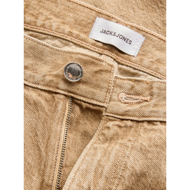 JACK & JONES Ted classic denim jeans - Brown Denim