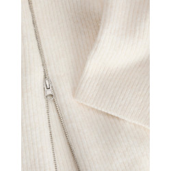 JACK & JONES Frederiksberg full zip strik cardigan - Sea Salt