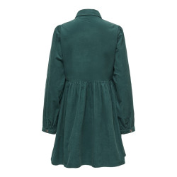 ONLY Nessa button fløjlskjole - Green Gables