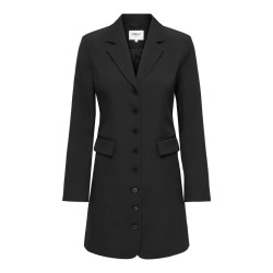 ONLY Alvina langærmet blazerkjole - Black