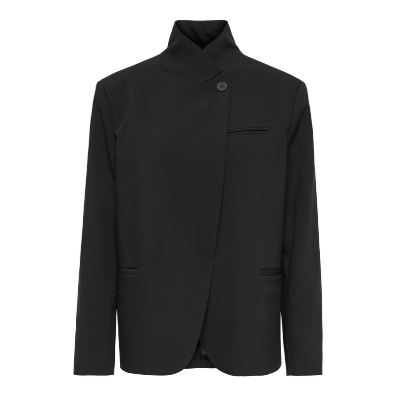 ONLY RAVEN High neck blazer - Black