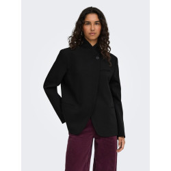 ONLY RAVEN High neck blazer - Black