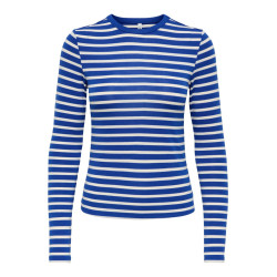 ONLY Evie stripe langærmet bluse - Surf the Web