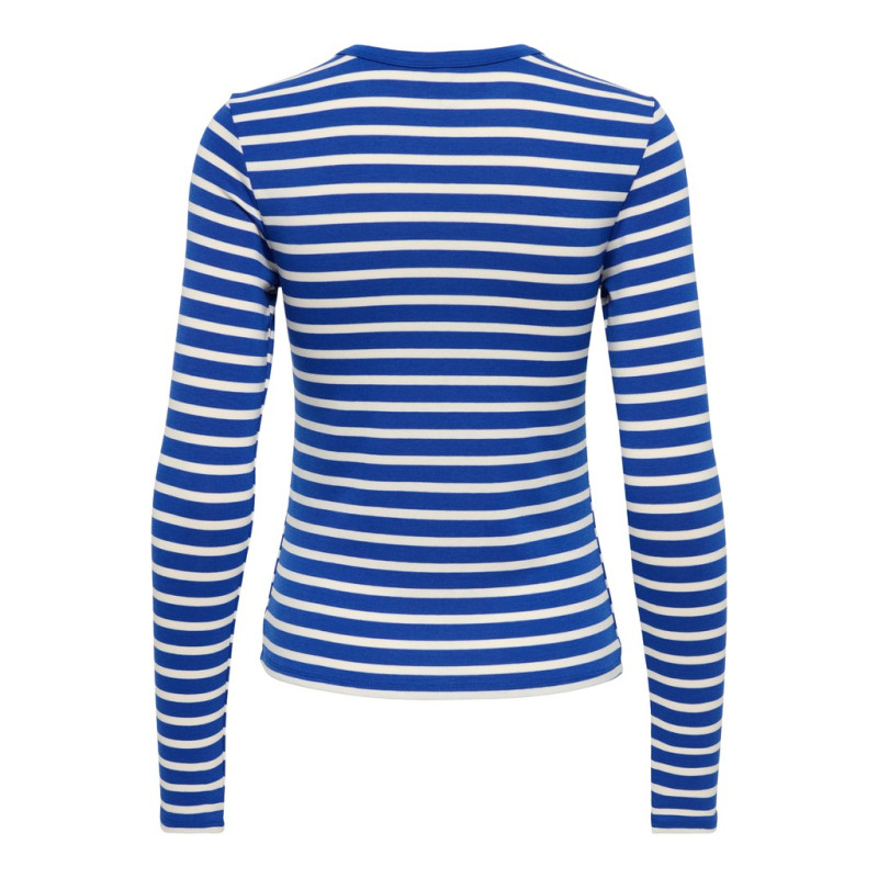 ONLY Evie stripe langærmet bluse - Surf the Web