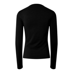 PIECES Ofelia square bluse - Black