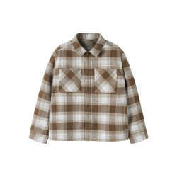 NAME IT KIDS Dreng - Revin langærmet overshirt - Island Fossil