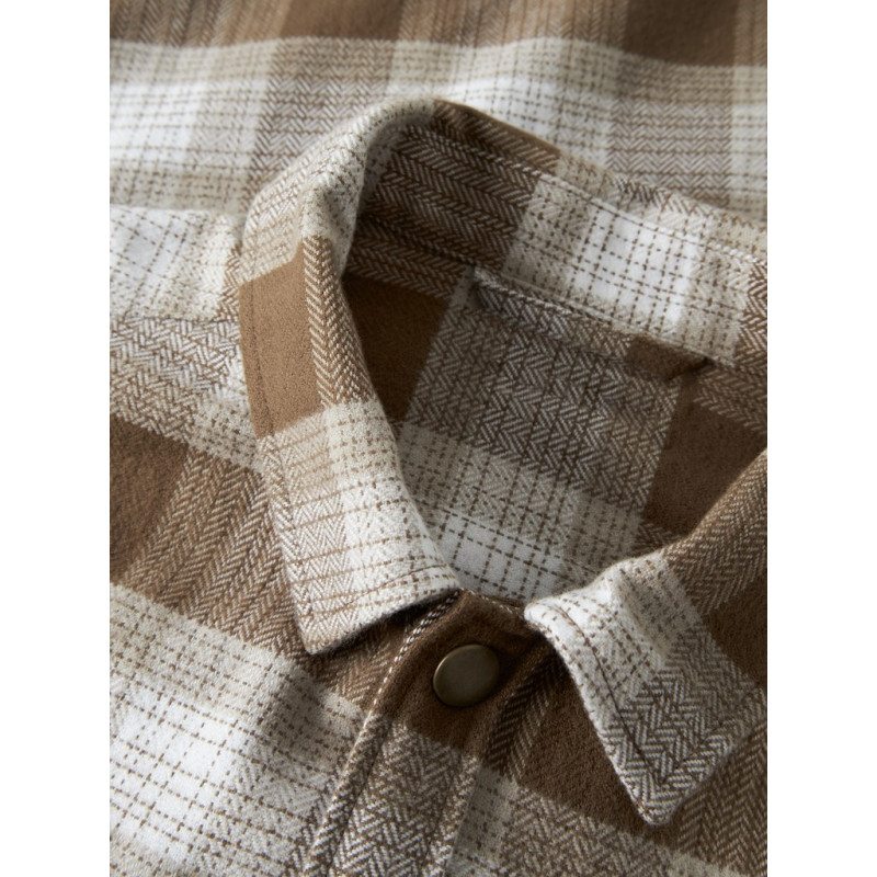 NAME IT KIDS Dreng - Revin langærmet overshirt - Island Fossil