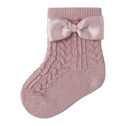 NAME IT BABY Rallie strømper - Mauve Shadows
