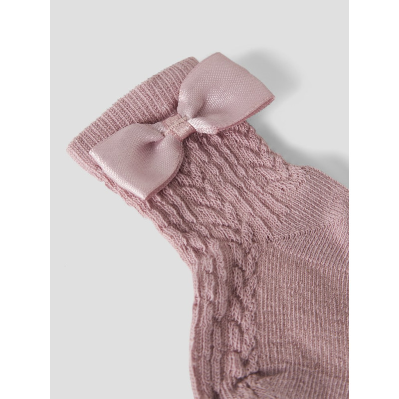 NAME IT BABY Rallie strømper - Mauve Shadows