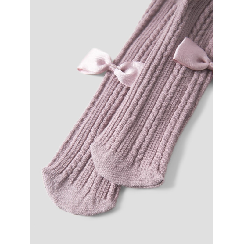 NAME IT BABY Rallie strømpebukser - Mauve Shadows