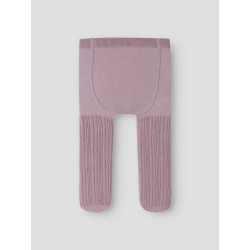 NAME IT BABY Rallie strømpebukser - Mauve Shadows