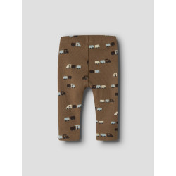 NAME IT BABY Dreng - Rotrain long john - Sepia