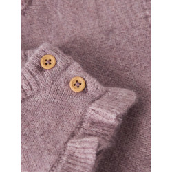 NAME IT BABY Pige - Rosely strik slipover - Mauve Shadows