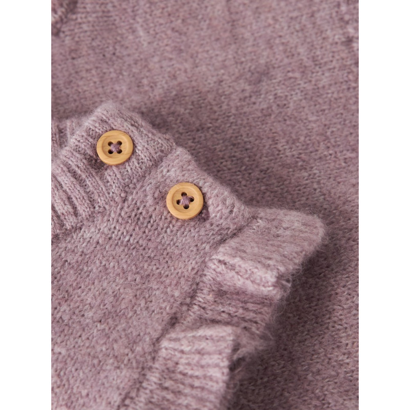 NAME IT BABY Pige - Rosely strik slipover - Mauve Shadows