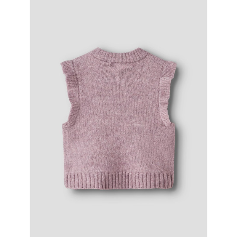 NAME IT BABY Pige - Rosely strik slipover - Mauve Shadows