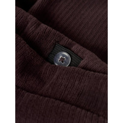 NAME IT BABY Dreng - Room velourbukser - Chocolate Plum