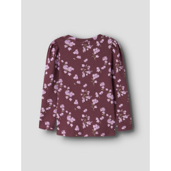NAME IT MINI Pige - Raffi langærmet bluse - Catawba Grape