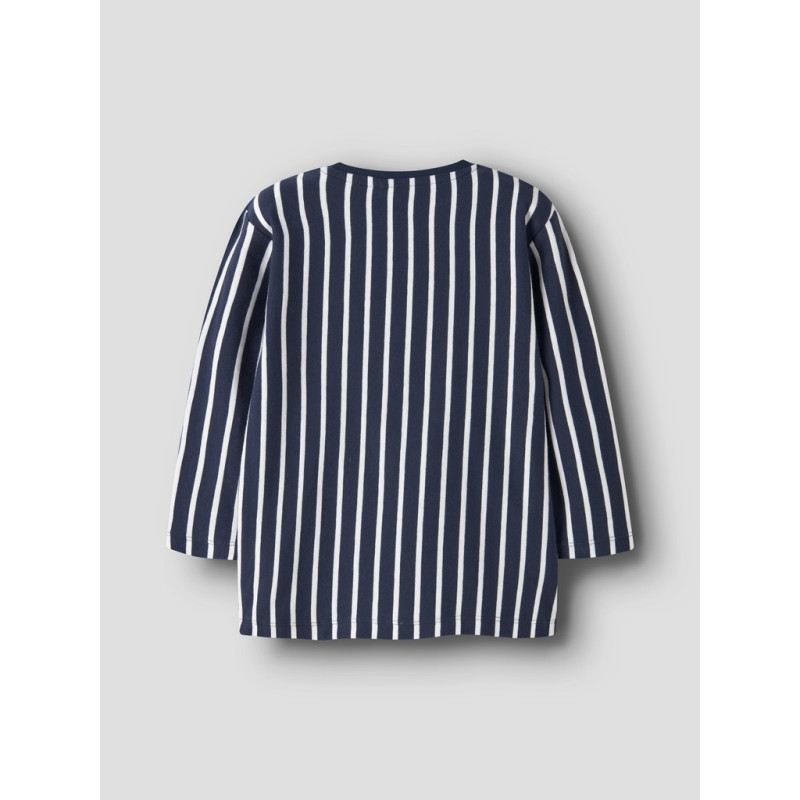NAME IT MINI Dreng - Once spider langærmet bluse - Navy Blazer