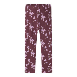 NAME IT MINI Pige - Raffi leggings - Catawba Grape
