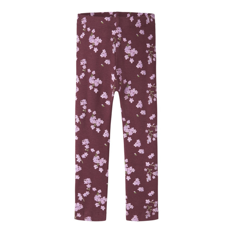 NAME IT MINI Pige - Raffi leggings - Catawba Grape
