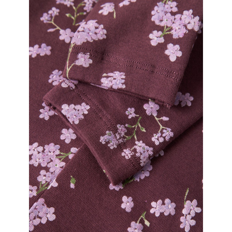 NAME IT MINI Pige - Raffi leggings - Catawba Grape