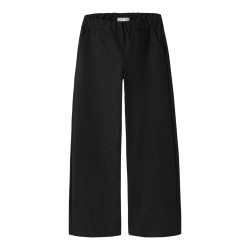 NAME IT KIDS Pige - Raka wide bukser - Black