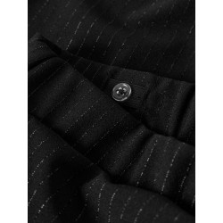 NAME IT KIDS Pige - Raka wide bukser - Black