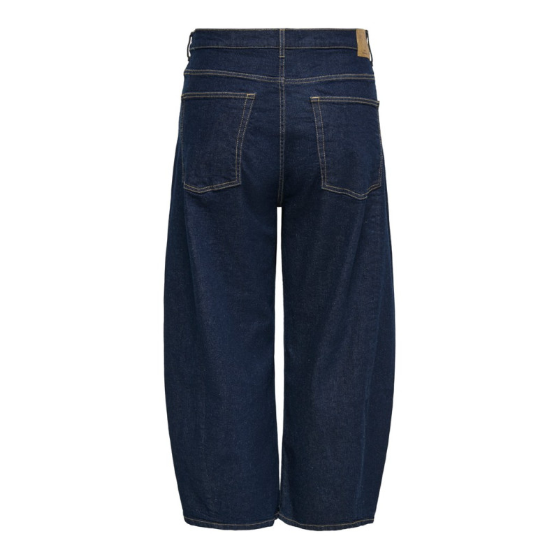 ONLY CARMAKOMA Jessica barrel ankle denim jeans - Dark Blue Denim