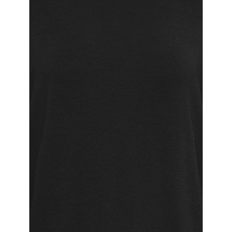 ONLY CARMAKOMA Lamour lace cuff bluse - Black