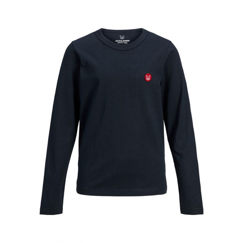 JACK & JONES JUNIOR L/S TEE - NAVY BLAZER