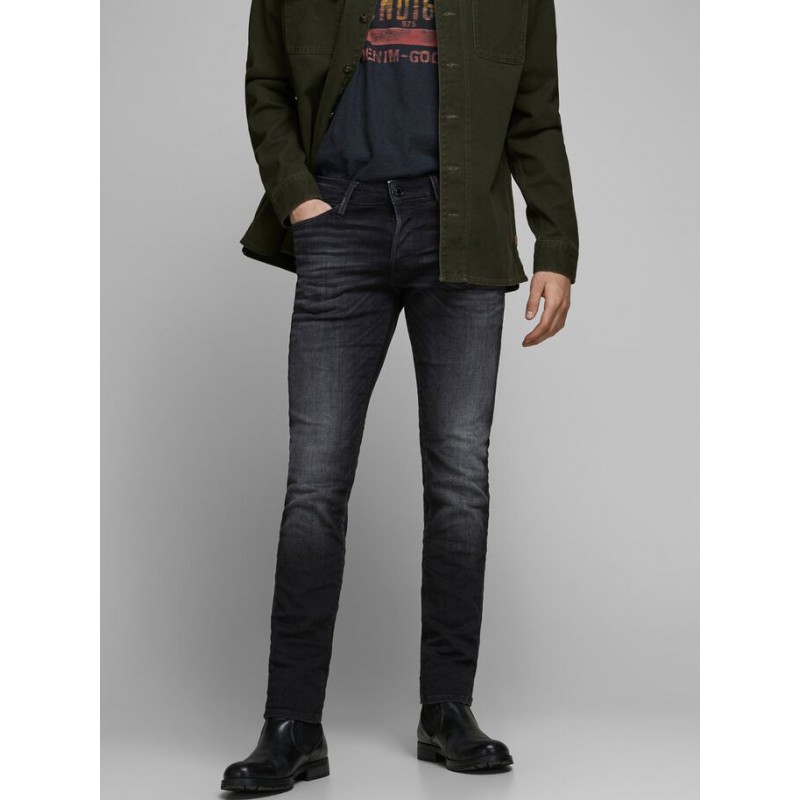 JACK & JONES GLENN SLIM SUPER STRETCH JEANS 557 - Black Denim