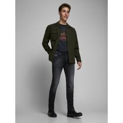 JACK & JONES GLENN SLIM SUPER STRETCH JEANS 557 - Black Denim